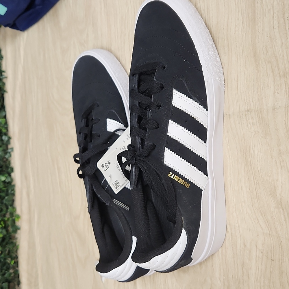 Adidas Black and White Sneakers